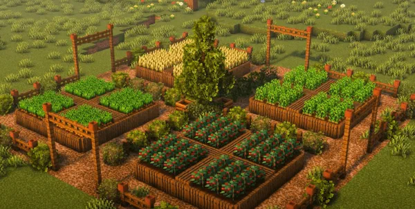 Compact Farm blueprint diagram